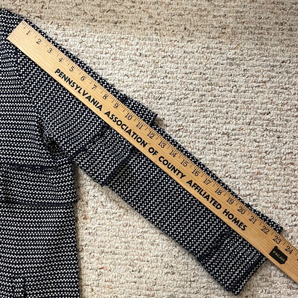 Jack by BB Dakota cardigan, black and white stretch, L, excellent condition - Picture 15 of 15